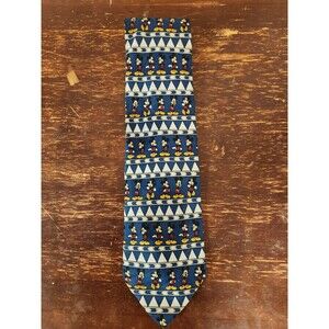 Mickey Mouse Disney Necktie Balancine Inc Tie Works 100% Polyester
